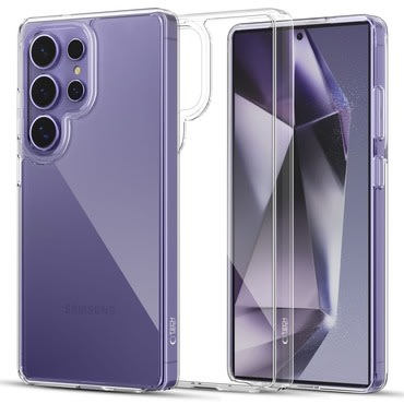 Hibridni ovitek Tech-Protect "FlexAir Hybrid" za Samsung Galaxy S25 Ultra - prozoren