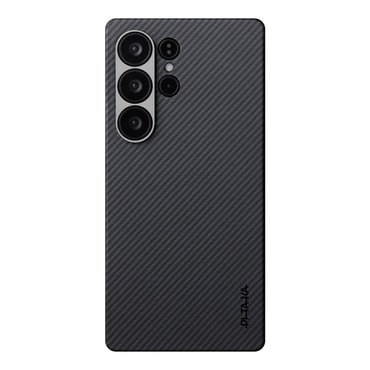 Premium ovitek Pitaka "Ultra Slim Twill" za Samsung Galaxy S25 - black Premium ovitek Pitaka "Ultra Slim Twill" za Samsung Galaxy S25 - black
