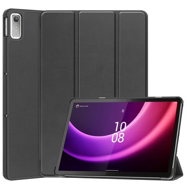 Etui "Fold" za Lenovo Tab P11 Gen 2 - črn