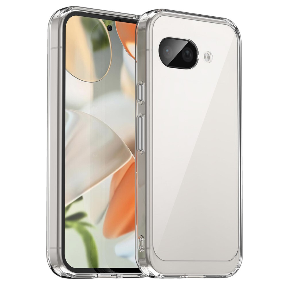 Hibriden ovitek "Frame Shield" za Google Pixel 9a - prozoren