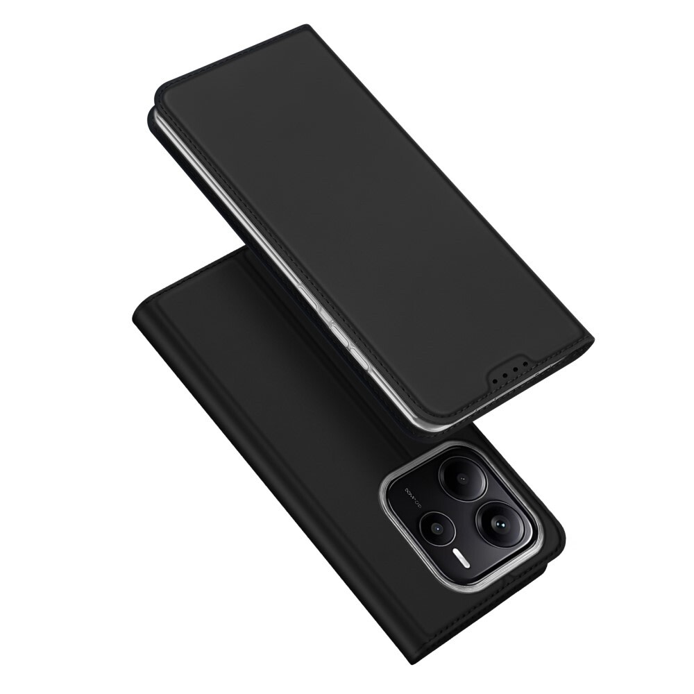 Etui "Skin" za Xiaomi Redmi Note 14 5G - črn