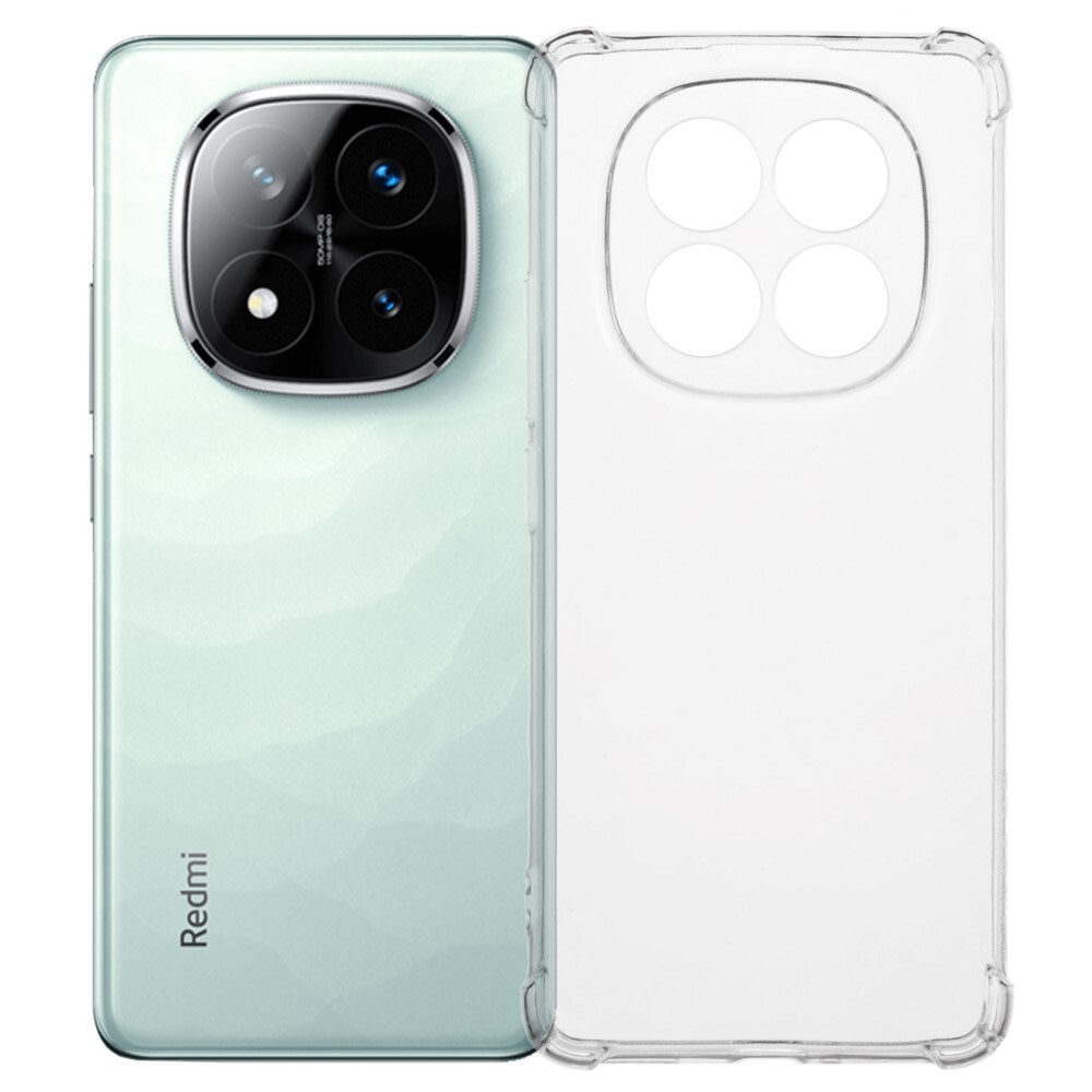 TPU gel ovitek "Guard" za Xiaomi Redmi Note 14 Pro Plus 5G - prozoren