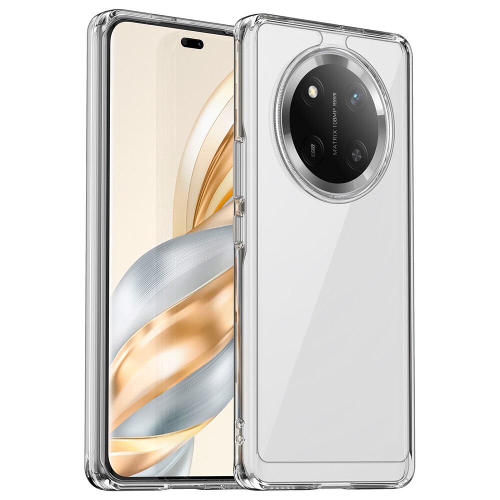 Hibriden ovitek "Frame Shield" za Honor Magic7 Lite - prozoren