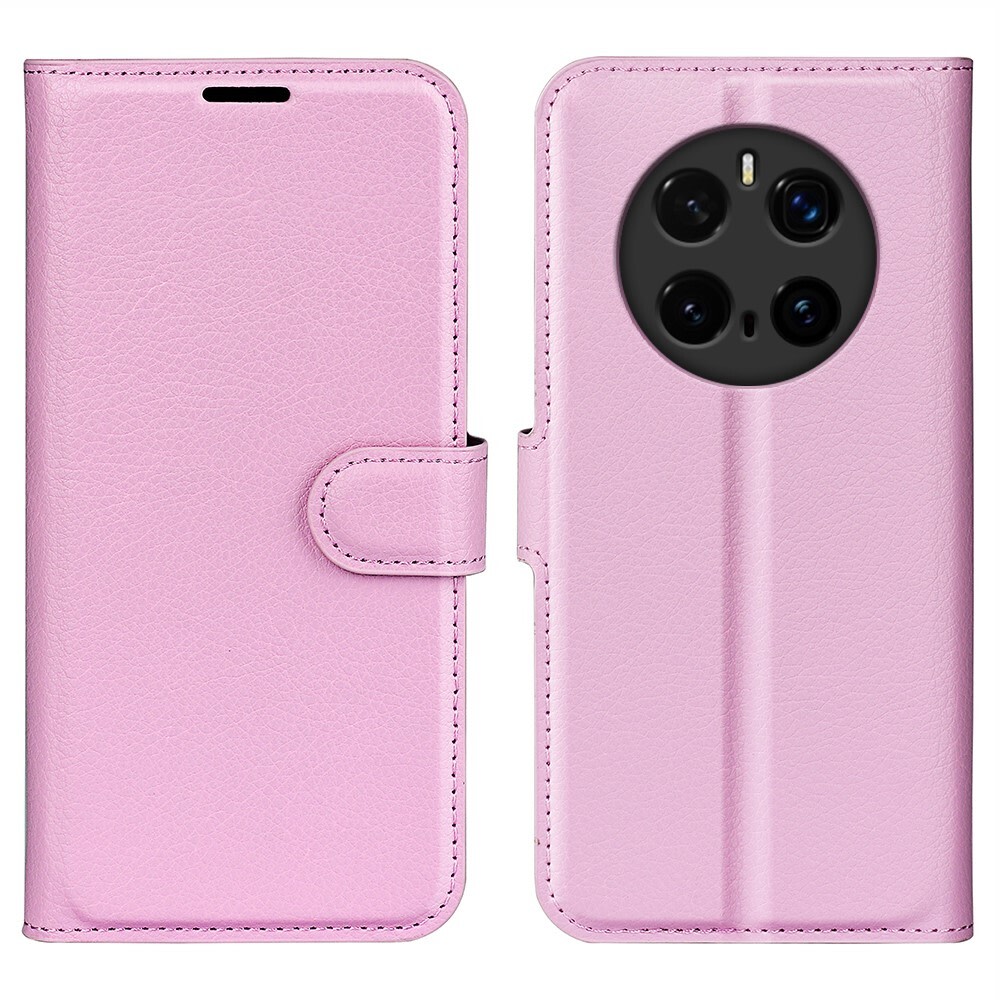 Etui "Litchi" za Honor Magic7 Pro - roza