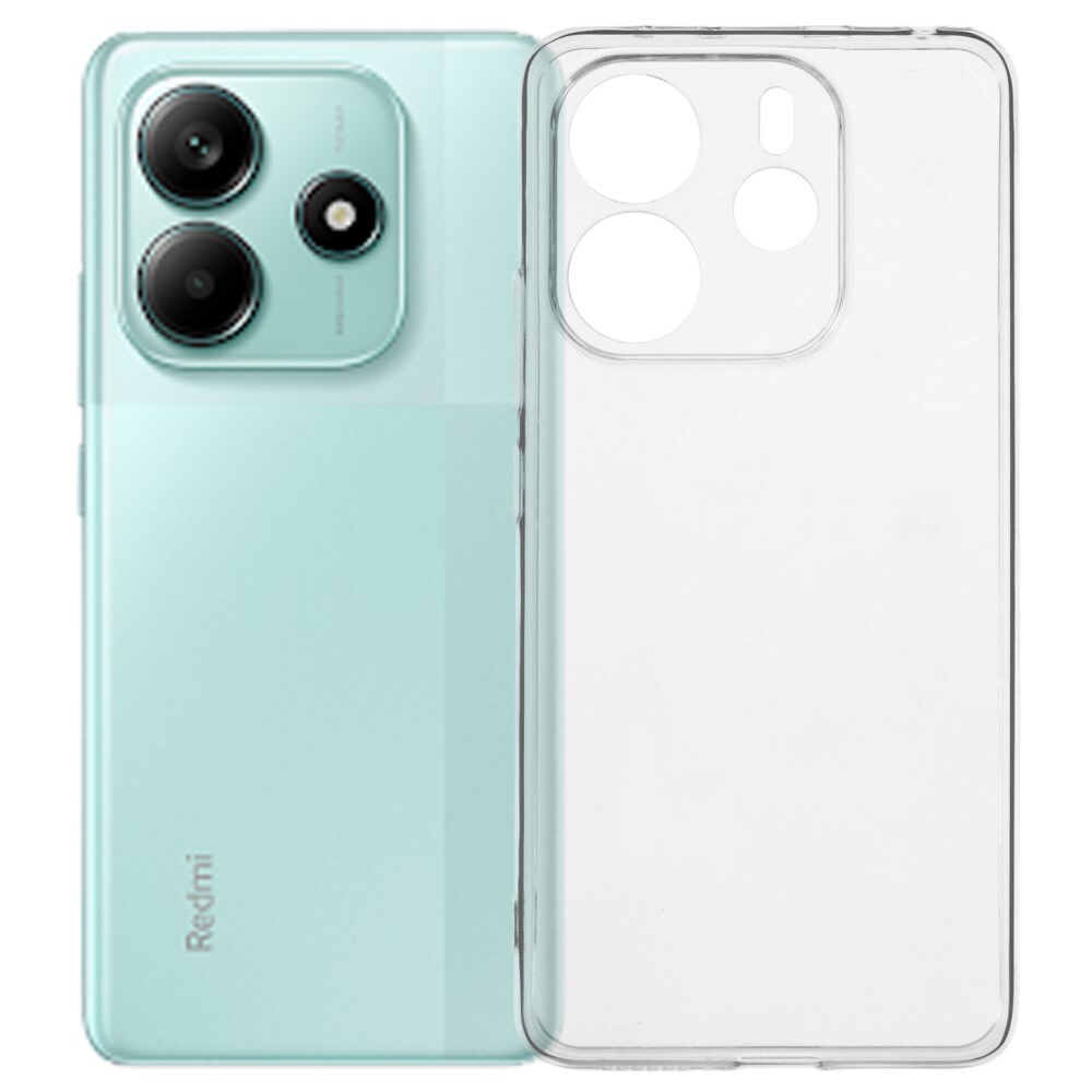 TPU gel ovitek za Xiaomi Redmi Note 14 4G - prozoren
