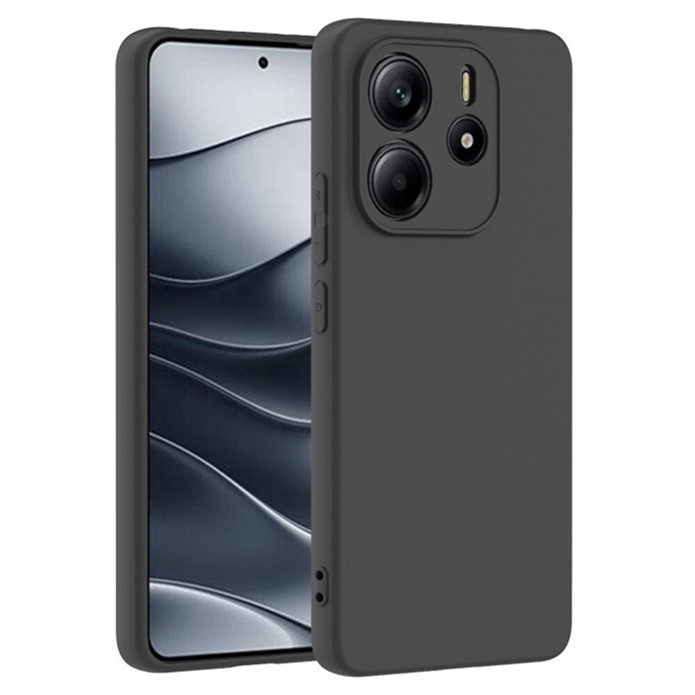 TPU gel ovitek za Xiaomi Redmi Note 14 4G - črn