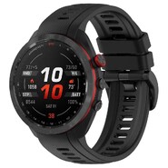 Silikonski pas za uro Garmin Approach S70 47mm - črn