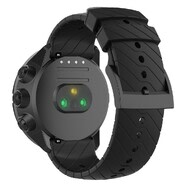 Silikonski pas "Texture" za uro Suunto Vertical / 9 Peak Pro - črn