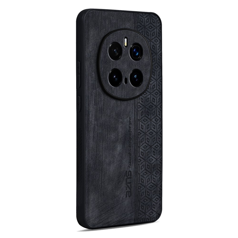 Premium ovitek Cube Leather za Honor Magic7 Lite z vgrajeno zaščito zadnjih kamer - graphite black