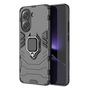 Robusten ovitek "Impact X Ring" za Xiaomi Poco X7 Pro - črn