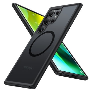 Premium ovitek Torras "Guardian Magnetic" za Samsung Galaxy S24 Ultra - črn