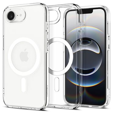 Ovitek Spigen "Ultra Hybrid Mag" za iPhone 16e - white