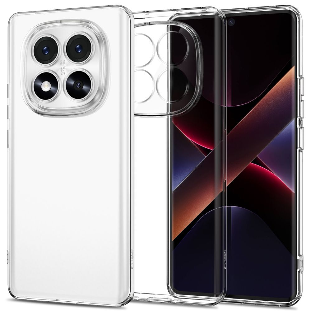 TPU gel ovitek Tech-Protect "FlexAir" za Xiaomi Redmi Note 14 Pro 5G / Poco X7 - prozoren
