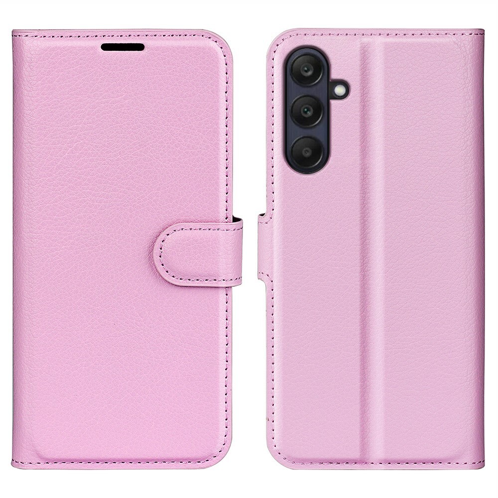 Etui "Litchi" za Samsung Galaxy A26 - roza