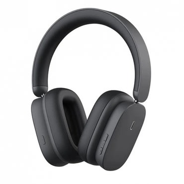 Bluetooth Over-Ear slušalke Baseus Bowie H1 z active noise cancelling tehnologijo - black Bluetooth Over-Ear slušalke Baseus Bowie H1 z active noise cancelling tehnologijo - black