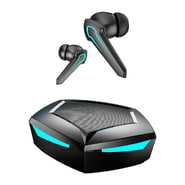 Brezžične slušalke SonicFlow LED - Bluetooth 5.2 slušalke z odličnim zvokom, E-sport odzivnostjo in samodejno povezavo - stilleto blue