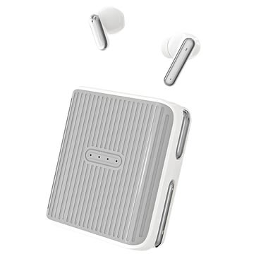 Bluetooth slušalke TuneBox 2v1 - dvojne TWS slušalke za vsako priložnost - shadow white Bluetooth slušalke TuneBox 2v1 - dvojne TWS slušalke za vsako priložnost - shadow white