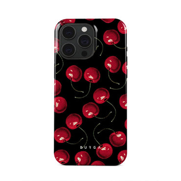 Premium ovitek Burga Tough "Cherrybomb" za iPhone 15 Pro