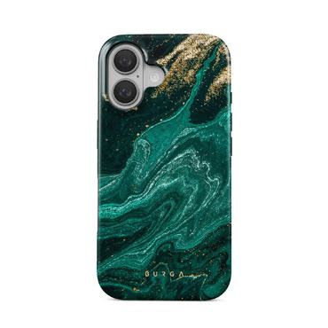 Premium ovitek Burga Tough "Emerald Pool" za iPhone 16
