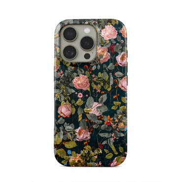 Premium ovitek Burga Tough "Bloomy Garden" za iPhone 16 Pro Max