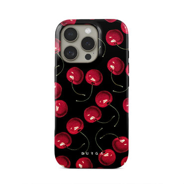 Premium ovitek Burga Tough "Cherrybomb" za iPhone 16 Pro Max