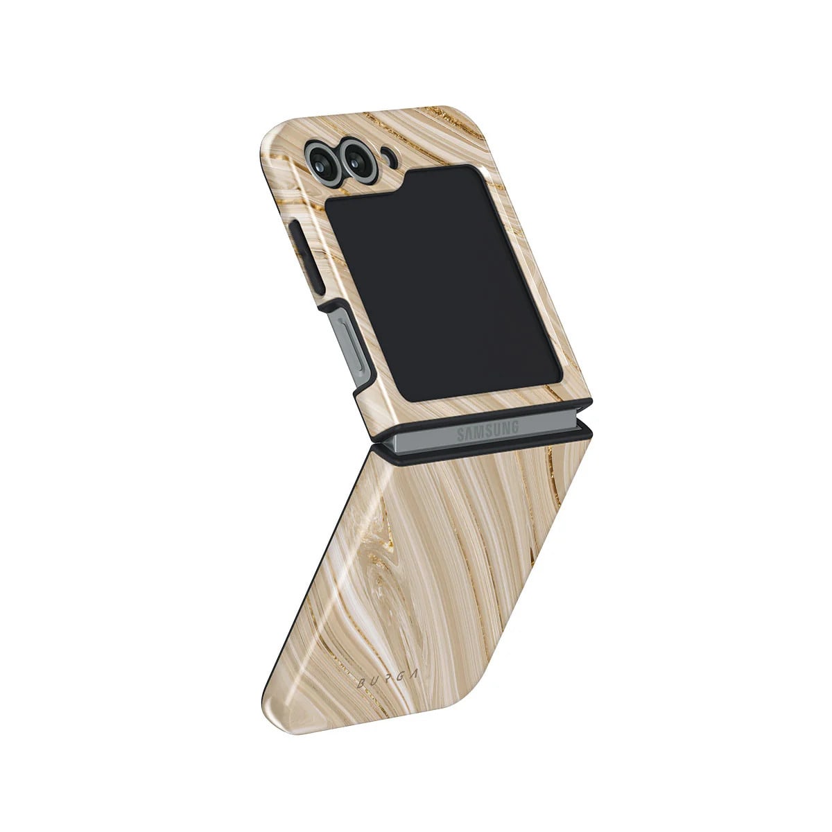 Premium ovitek Burga Tough "Full Glam" za Samsung Galaxy Z Flip6