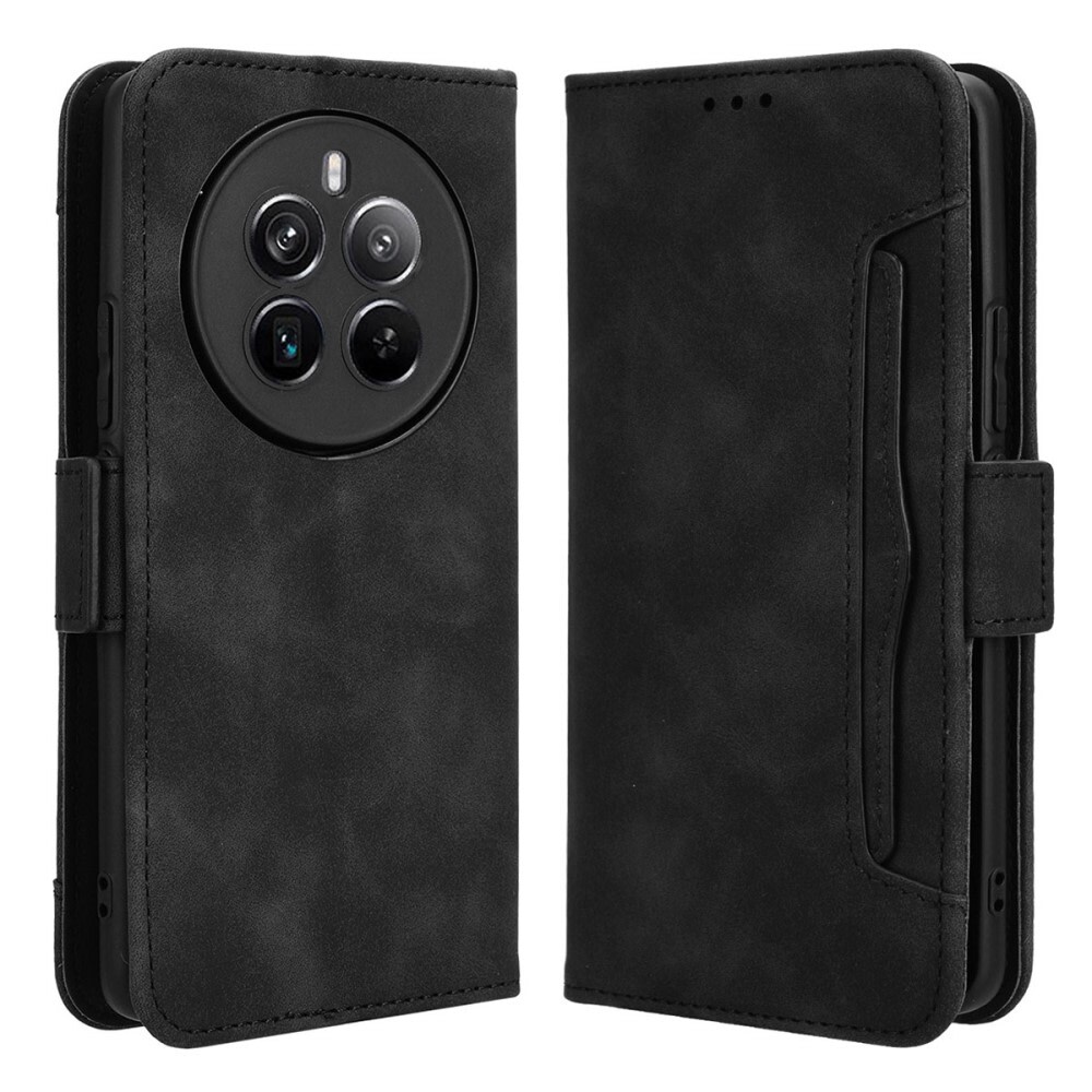 Etui "Front Pocket" za Realme 12 Pro / 12 Pro Plus - črn