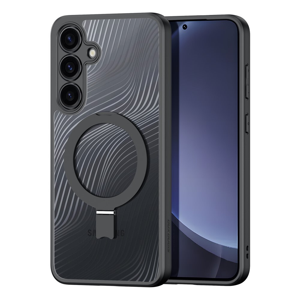 Premium ovitek "Aimo Mag" za Samsung Galaxy A36 z magnetom za brezžično polnjenje MagSafe - prozoren