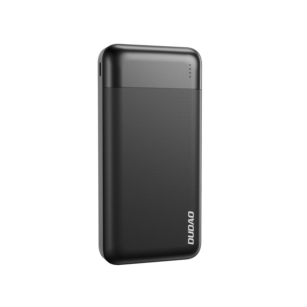 Powerbank Dudao K18 Pro z 20000mAh kapaciteto, USB-A, USB-C in Micro USB priključki ter možnostjo polnjenja dveh naprav - črn