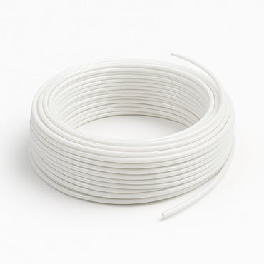 Dodatni barvni filament za 3D pisalo PrintGenius - bel (5m)