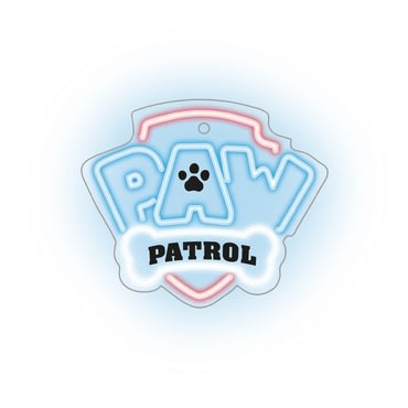 Tačke na patrulji - dekorativna LED neon svetilka Paw Patrol™ - stenska svetilka - Paw Patrol logo
