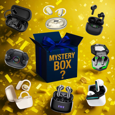 Mystery Buds - Paket treh različnih brezžičnih slušalk v skupni vrednosti 50 €+ po noro ugodni ceni