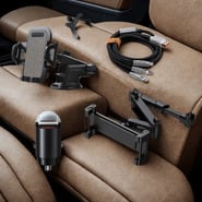 Car Family Super Pack - Vse za hitro polnjenje in udobno uporabo naprav med vožnjo
