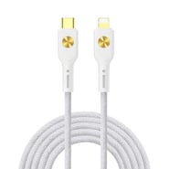 USB-C v Lightning pleten kabel WIWU "C035" s PD polnjenjem 30W in prenosom podatkov - 1,2 m - bel USB-C v Lightning pleten kabel WIWU "C035" s PD polnjenjem 30W in prenosom podatkov - 1,2 m - bel