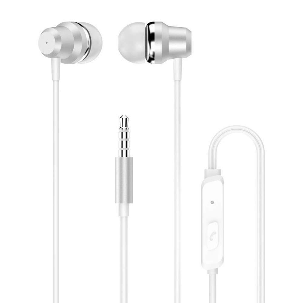 In-ear slušalke Dudao X10 Pro s 3.5 mm priključkom in upravljalnikom na kablu - 1.2m - bele