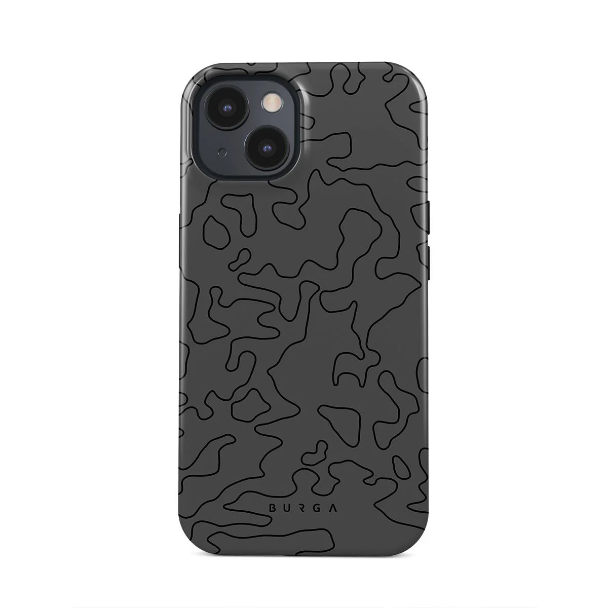 Premium ovitek Burga Tough "Black Rock" za iPhone 13