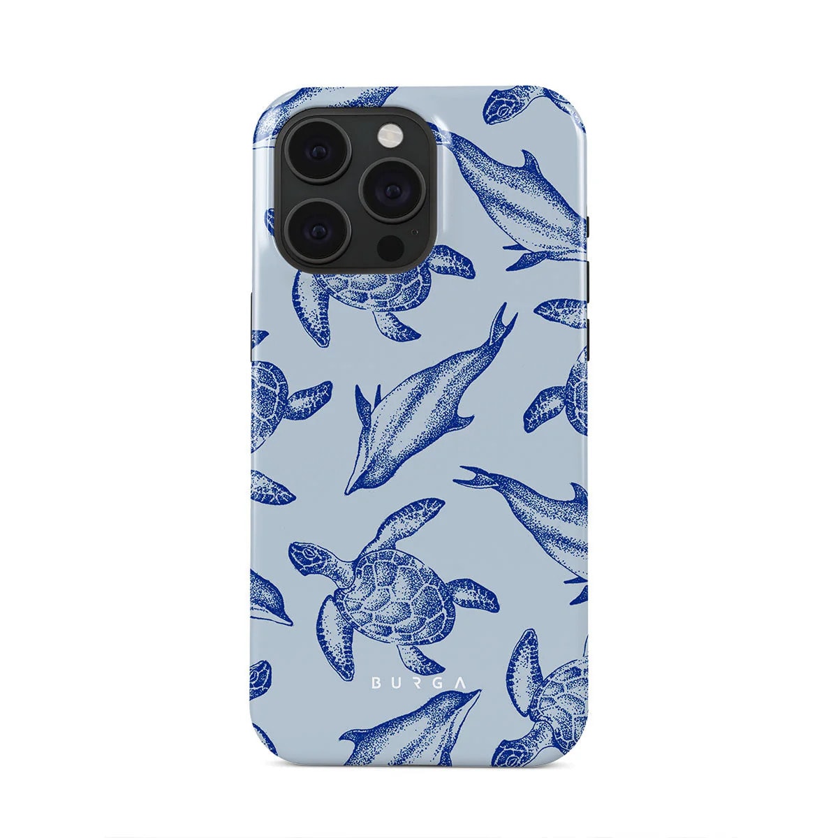 Premium ovitek Burga Tough "Aquatic Dance" za iPhone 15 Pro