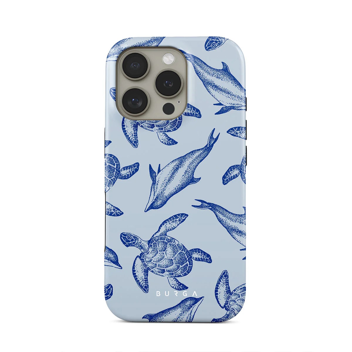 Premium ovitek Burga Tough "Aquatic Dance" za iPhone 16 Pro Max