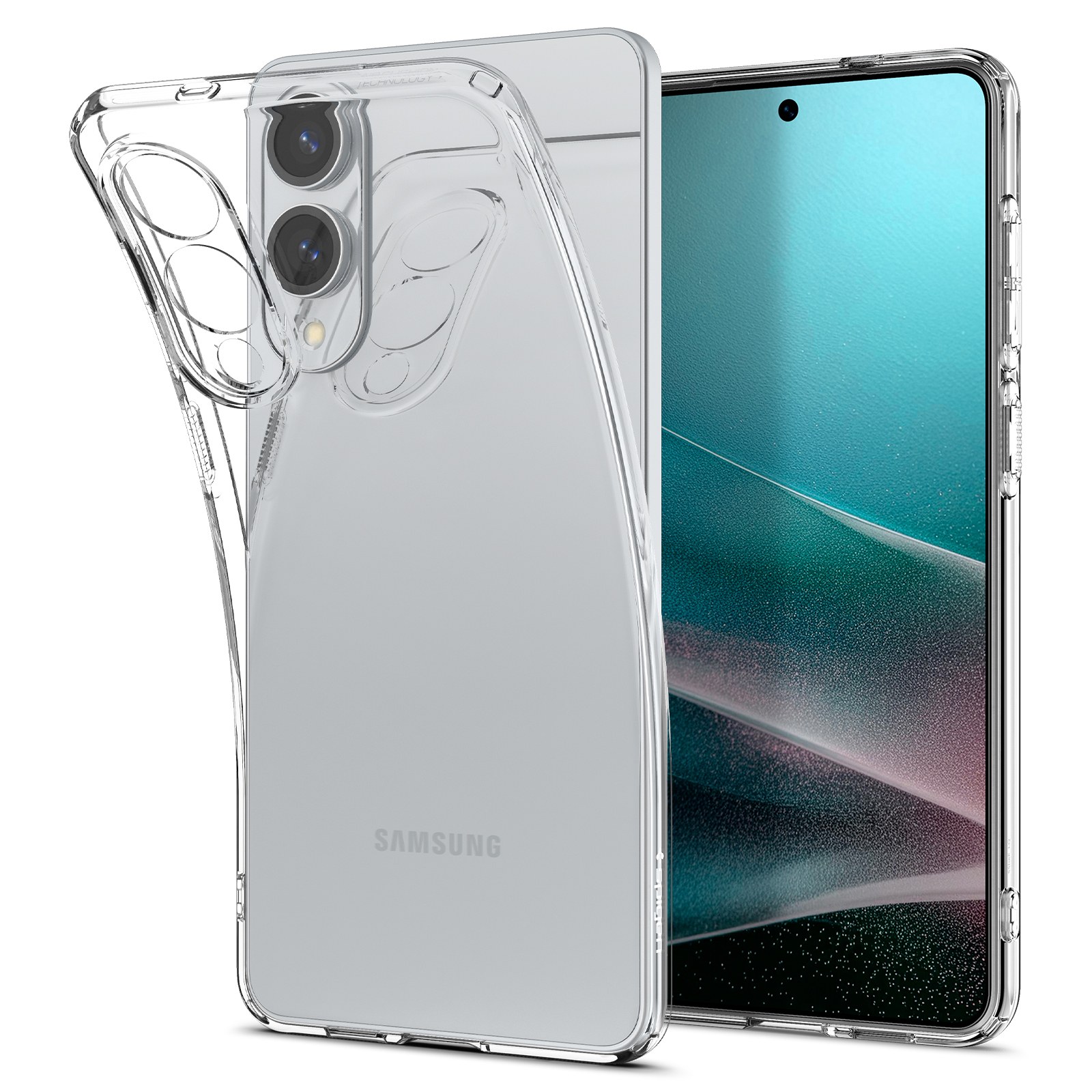 Ovitek Spigen "Liquid Crystal" za Samsung Galaxy S25 Edge - crystal clear