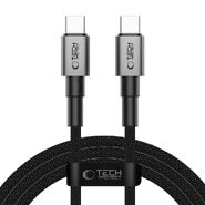 USB-C v USB-C kabel Tech-Protect "UltraBoost DNA" s PD 100W in 5A polnjenjem ter 480 Mbps prenosom podatkov - 2m - siv