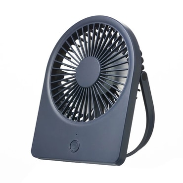 Premium prenosni ventilator Techsuit "Mini Fan" izjemno majhen in s priročnim stojalom - moder