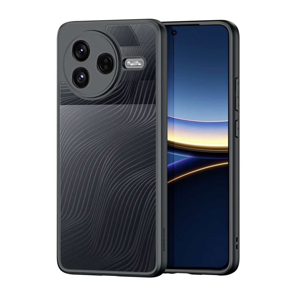 Premium ovitek "Aimo" za Xiaomi Poco F7 Pro - prozoren