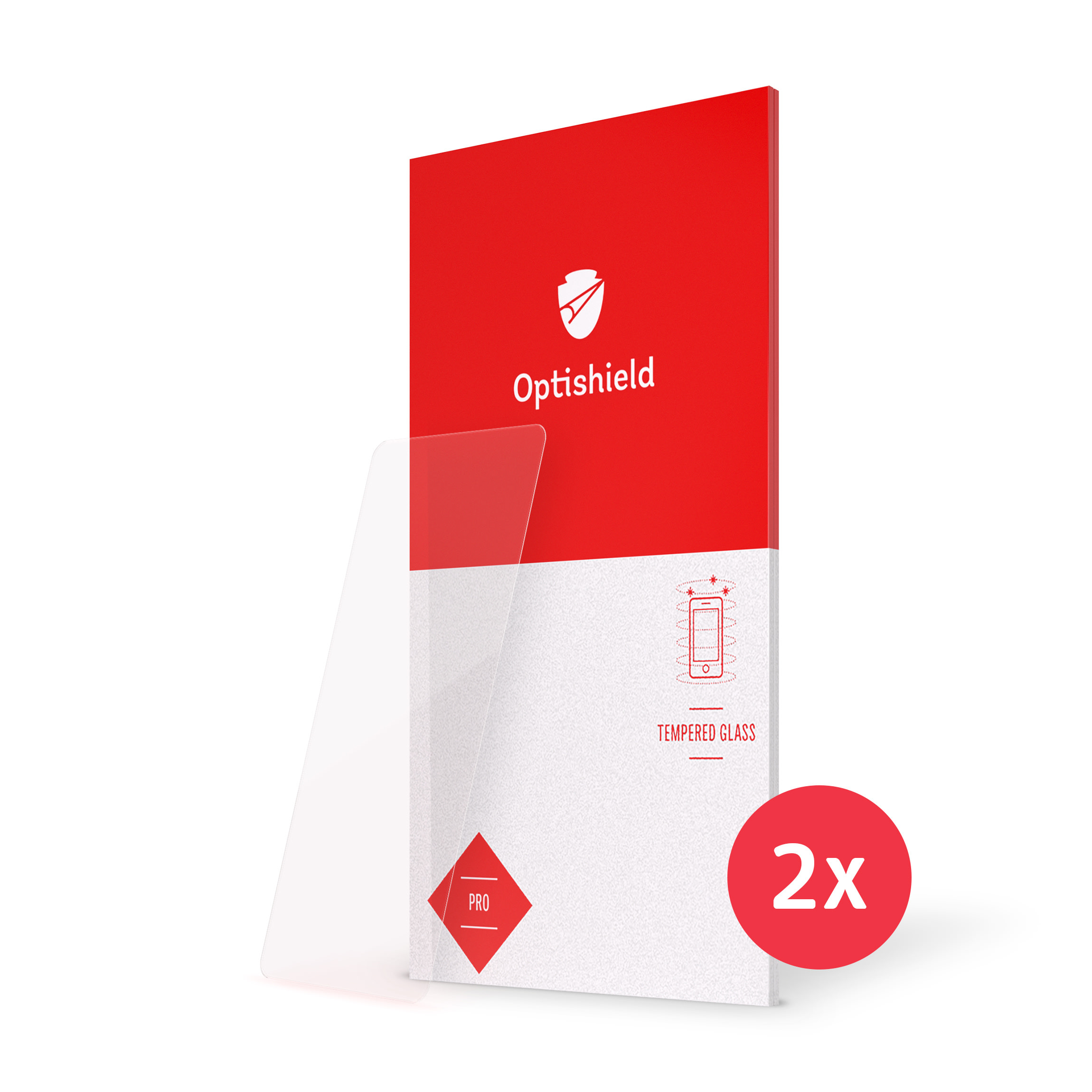 2-Pack premium zaščitnih stekel Optishield Pro za Samsung Galaxy S24
