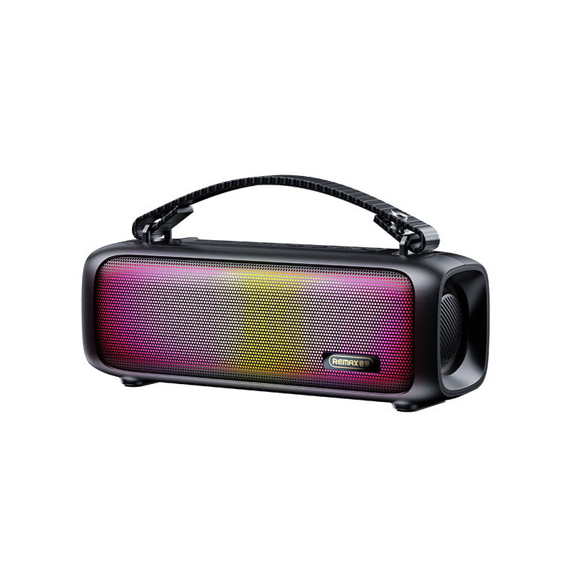 Bluetooth zvočnik BassGlow PartyBox - prenosni zvočnik z močnimi basi in RGB osvetlitvijo za vsako zabavo