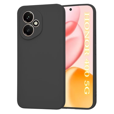 Silikonski ovitek za Honor 400 - črn