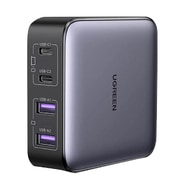 Stenski polnilni adapter Ugreen "CD327 Nexode" 65W z dvema USB-A in dvema USB-C izhodoma - črn Stenski polnilni adapter Ugreen "CD327 Nexode" 65W z dvema USB-A in dvema USB-C izhodoma - črn