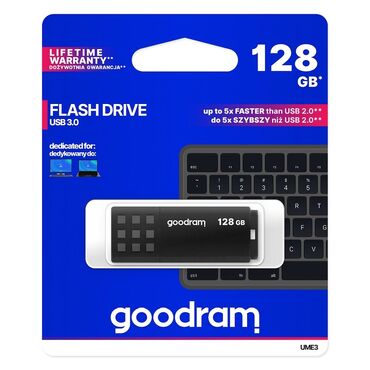 USB ključek 3.2 Goodram Pendrive UME3 128GB - črn