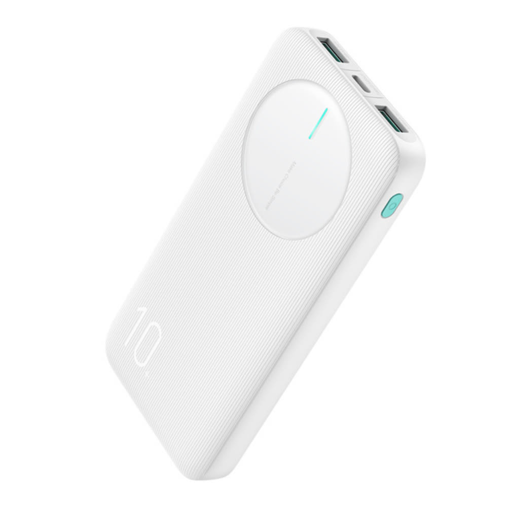 Power bank Joyroom "JR-PBF12" 10000 mAh, s tremi izhodi za polnjenje naprav - bel
