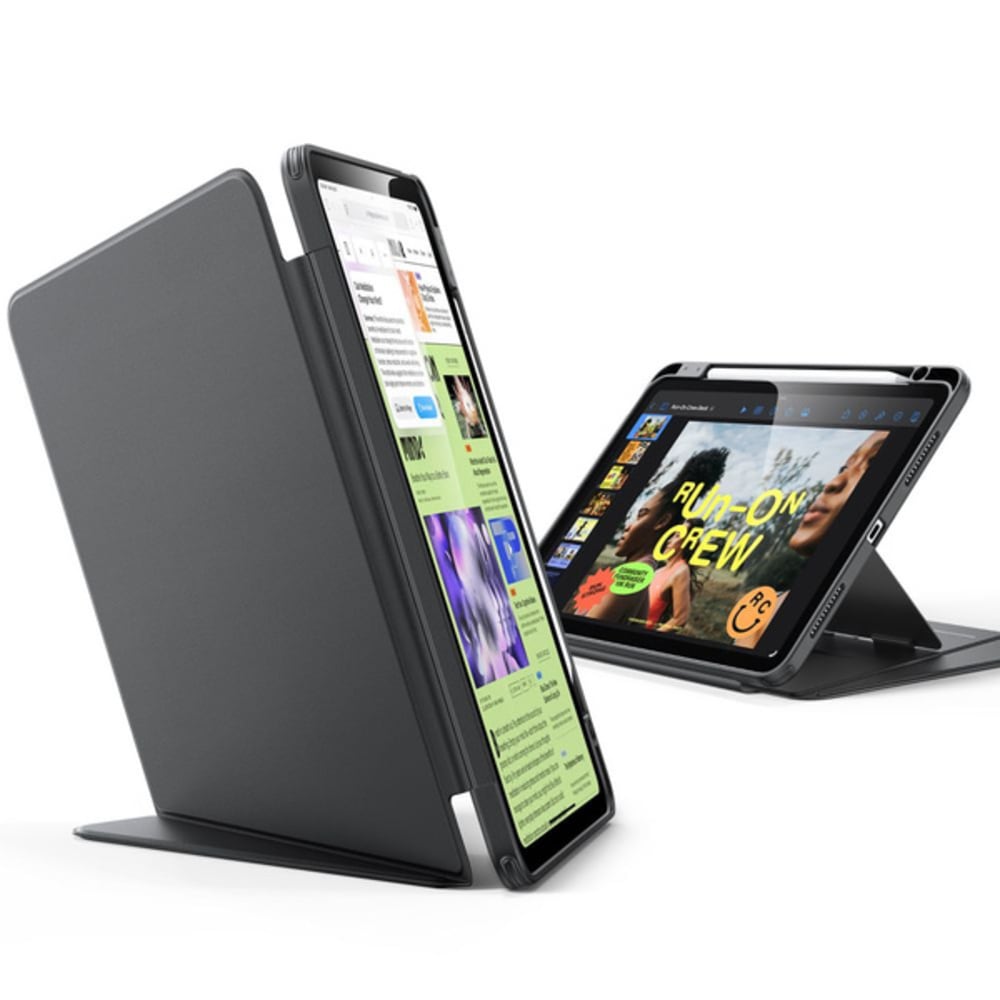 Hibriden etui ESR "Flip" za iPad Air 2020 / iPad Air 2022 / iPad Air 11 2024 / iPad Air 11 2025 - črn