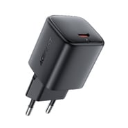 Premium 45W GaN stenski USB-C adapter Acefast A119 - črn